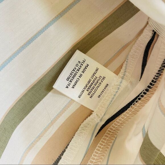 After Market Womens Skirt Short Striped Tie Small - Picture 3 of 4